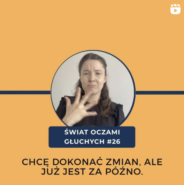 Chcę dokonać zmian, ale już jest za późno.